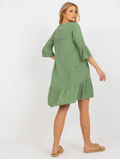 Šaty model 18372056 khaki - FPrice