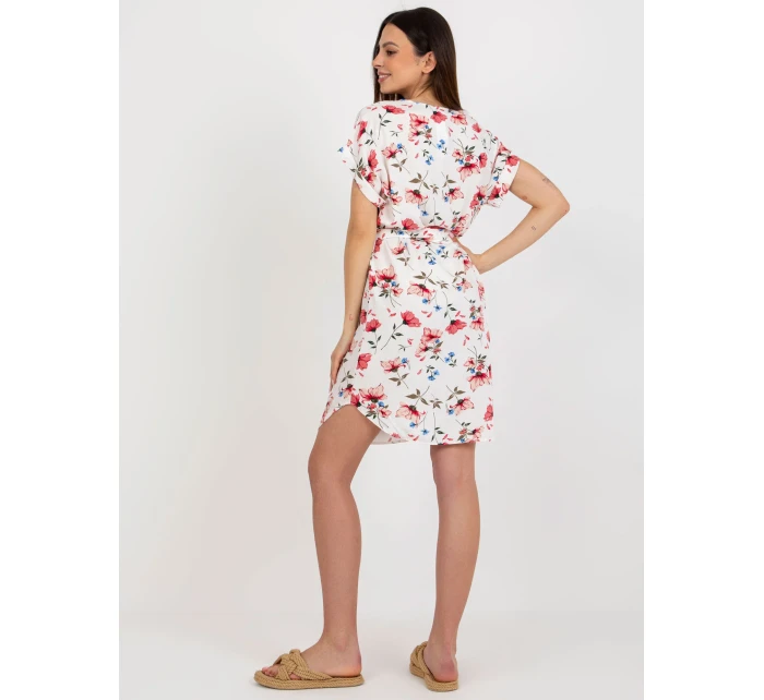 Šaty WN SK 661.71P bielo-červené