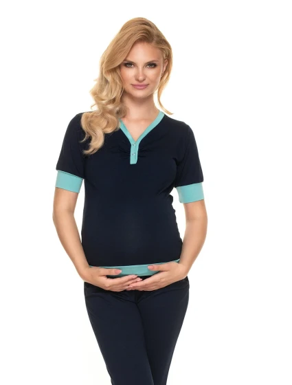 Tehotenské pyžamo model 157825 PeeKaBoo Tehotenské pyžamo model 157825 PeeKaBoo