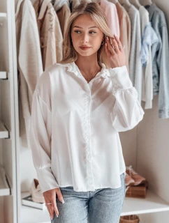 Dámská košile oversize bílá Dstreet model 21984416 - FashionStreet