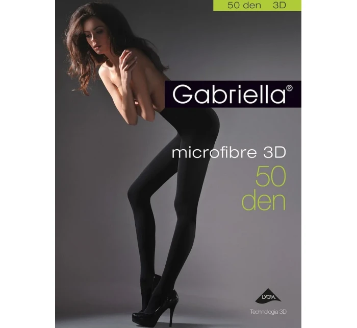 Dámské punčochové kalhoty Gabriella Microfibre 3D 120 50 den