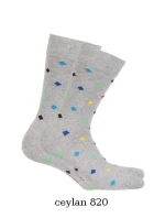 Pánske ponožky Wola Perfect Man vzorované W 94N03 Casual