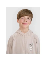 Chlapecká mikina s kapucí model 21435187 - 4F Chlapecká mikina s kapucí model 21435187 - 4F