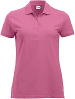 Classic Marion S/S Dámské piqué polo z těžké bavlny model 22457402 bright pink - Clique