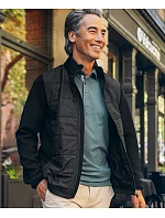 Cutter & Buck Pemberton Hybrid Jacket M Pánská hybridní strečová bunda model 22472151 dark navy Cutter & Buck Pemberton Hybrid Jacket M Pánská hybridní strečová bunda model 22472151 dark navy