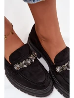 Eko Semišové Mokasíny Dámské S Černé model 21747671 - Boto Eko Semišové Mokasíny Dámské S Černé model 21747671 - Boto