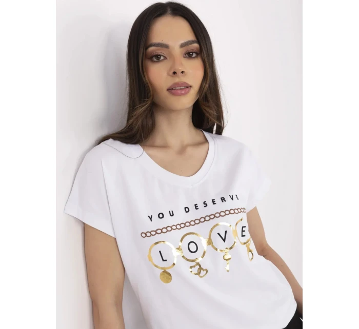 Tričko CLM TS 1729.86 white Tričko CLM TS 1729.86 white