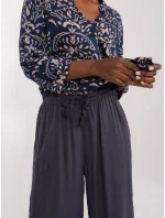 Nohavice D73761M62237E navy blue Nohavice D73761M62237E navy blue