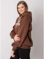 Mikina EM BL 651/1.21X hnedá