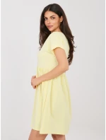 RV šaty SK 5672.03P svetložltá