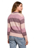 BK071 Pestrofarebný sveter - model 1