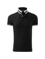 Polokošeľa Collar Up pánska čierna Polokošeľa Collar Up pánska čierna