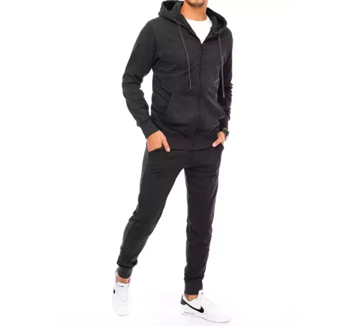 Pánské tmavě šedé tepláky Dstreet model 21964061 - FashionStreet