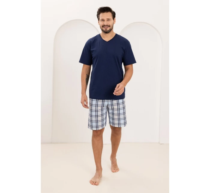 Pánske pyžamo Regina 505 v plnej dĺžke 2XL-3XL Pánske pyžamo Regina 505 v plnej dĺžke 2XL-3XL