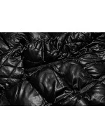 Vypasovaná čierna dámska zimná bunda (2M-028) Vypasovaná čierna dámska zimná bunda (2M-028)