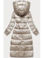 DŁUGA DAMSKA KURTKA Z BEŻOWA model 21245548 - Ann Gissy DŁUGA DAMSKA KURTKA Z BEŻOWA model 21245548 - Ann Gissy