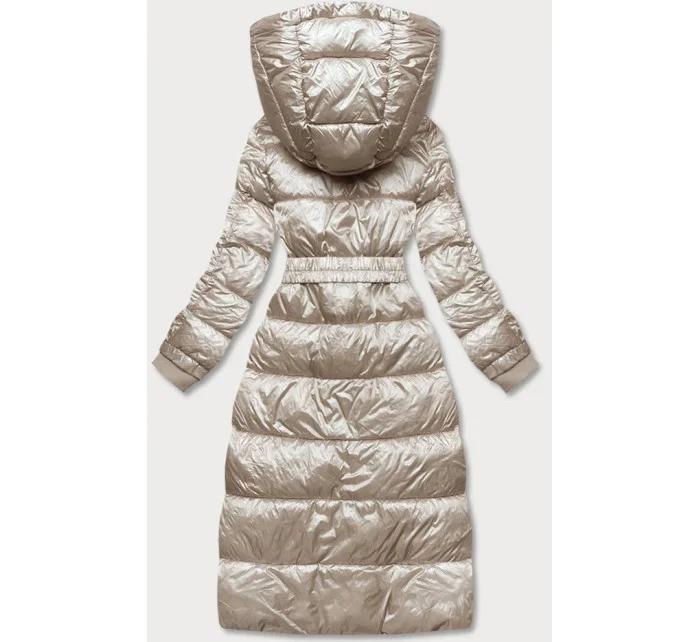 DŁUGA DAMSKA KURTKA Z BEŻOWA model 21245548 - Ann Gissy DŁUGA DAMSKA KURTKA Z BEŻOWA model 21245548 - Ann Gissy