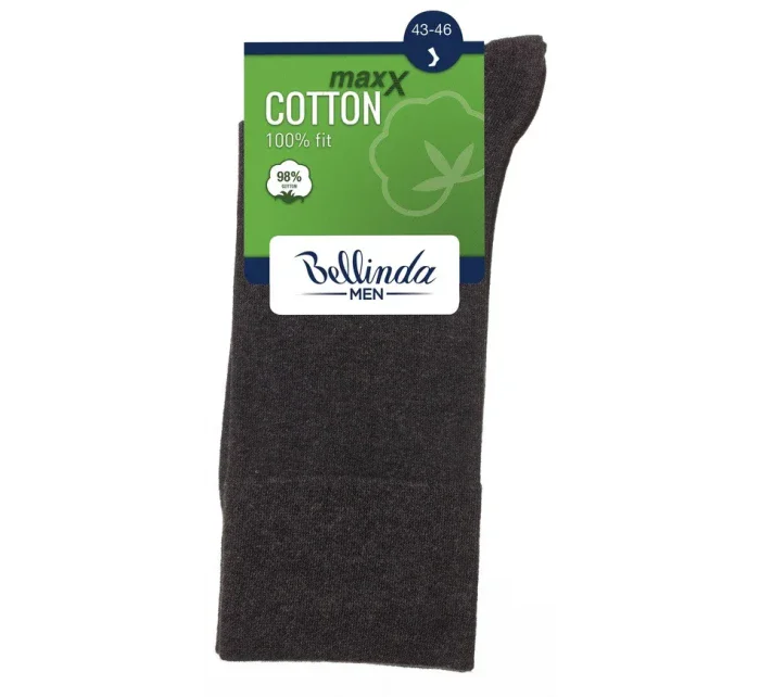 Pánske bavlnené ponožky COTTON MAXX MEN SOCKS - Bellinda - čierna