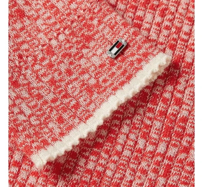 TOMMY HILFIGER DÁMSKY SVETER S KRÁTKYM RUKÁVOM TOMMY HILFIGER DÁMSKY SVETER S KRÁTKYM RUKÁVOM