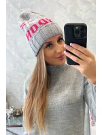 Dámska čiapka London K385 šedá