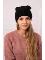 dámská čepice černá model 18752435 - K-Fashion