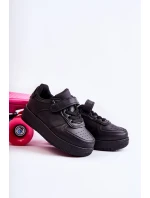 Dětská sportovní obuv se suchým zipem Černá model 21587391 - Boto