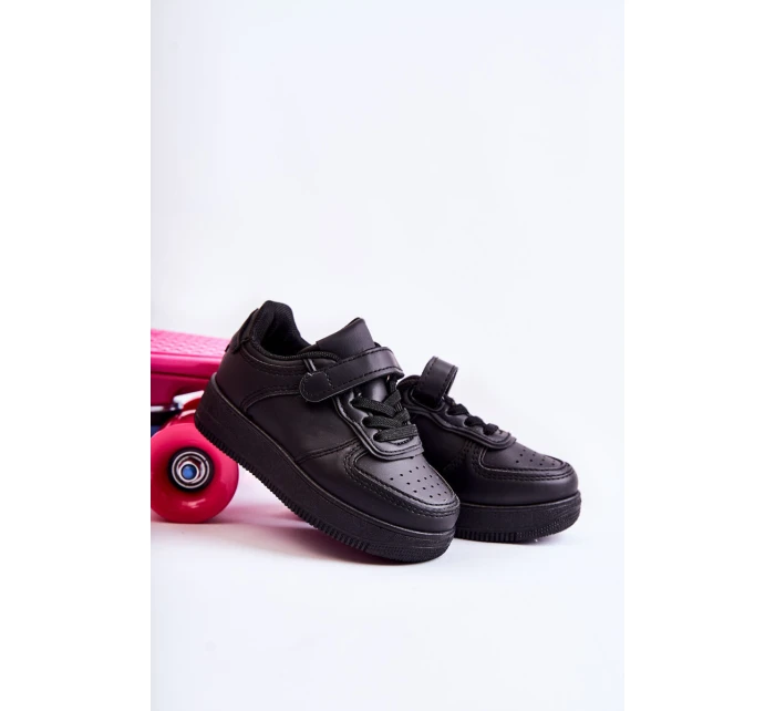 Dětská sportovní obuv se suchým zipem Černá model 21587391 - Boto