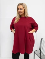 Blúzka RV BZ A1076.00 bordová Blúzka RV BZ A1076.00 bordová