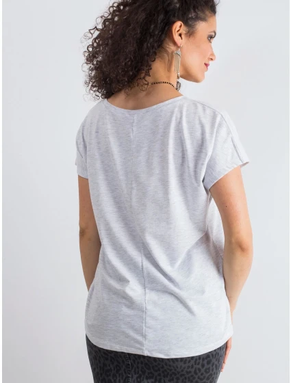 Tričko RV TS 4832.27P svetlo šedá Tričko RV TS 4832.27P svetlo šedá