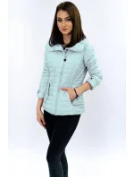 Bunda v barvě s vysokým stojáčkem model 8237779 - LHD