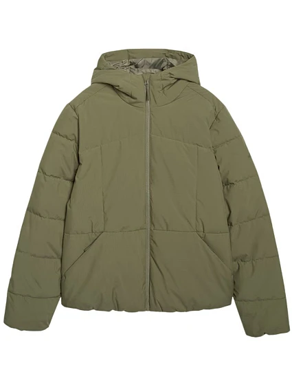 Pánská péřová bunda khaki WAW25TDJA 43S pánské model 21727034 - 4F Pánská péřová bunda khaki WAW25TDJA 43S pánské model 21727034 - 4F