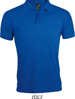 SOL'S Prime Men Pánske polo tričko z hrubej bavlny 25.0571 kráľovská modrá