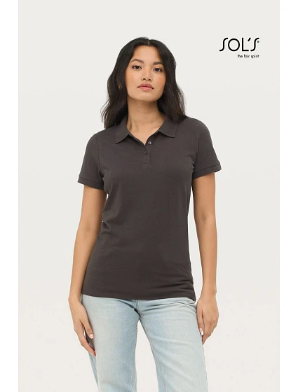 SOL'S Prime Women Dámské piqué polo z těžké bavlny model 22409482 white SOL'S Prime Women Dámské piqué polo z těžké bavlny model 22409482 white