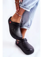 Damskie Lekkie Klapki Big Star II275001 Czarne Damskie Lekkie Klapki Big Star II275001 Czarne