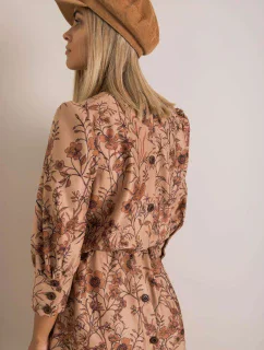 Šaty LK SK model 14832905 světle hnědá - FPrice