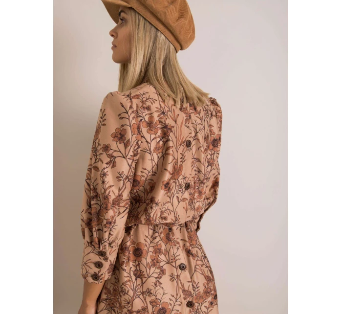 Šaty LK SK 508143.72P svetlo hnedá Šaty LK SK 508143.72P svetlo hnedá