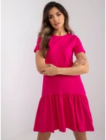 Šaty RV SK model 17034980 fuchsiová - FPrice Šaty RV SK model 17034980 fuchsiová - FPrice