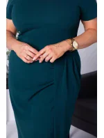 Dámske šaty Delicja SA718 zelené - Karko