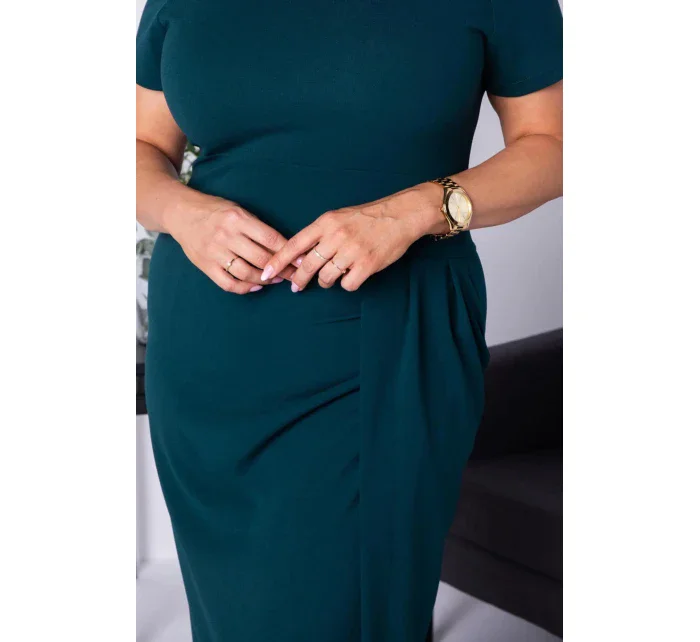 Dámske šaty Delicja SA718 zelené - Karko