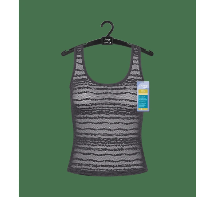 sloggi FREE Evolve Tank Top Lace - BLACK - SLOGGI BLACK - SLOGGI