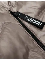 Dámska vesta cappuccino s odnímateľnou kapucňou S'West (B8232-12)