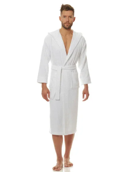 Pánsky župan 2104 biely - L&L