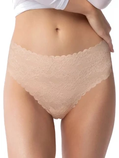 Dámske maxi tangá Bellie beige - JULIMEX