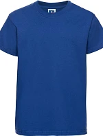 Russell Athletic 180B Detské tričko z hrubej bavlny „Authentic“ 10.180B jasne kráľovská modrá