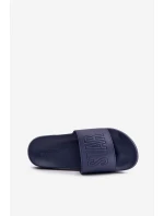 Ľahké pánske papuče s logom Big Star OO174031 Dark Blue Ľahké pánske papuče s logom Big Star OO174031 Dark Blue