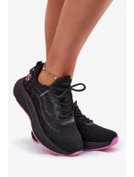 Tenisky Sportovní Boty Dámské Na Platformě Big Star model 21693849 HIPOLY SYSTEM Černé - Big Star Shoes Tenisky Sportovní Boty Dámské Na Platformě Big Star model 21693849 HIPOLY SYSTEM Černé - Big Star Shoes