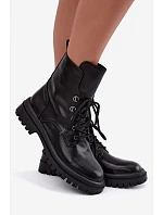 Dámské kožené workery s černé model 22539674 - Boto Dámské kožené workery s černé model 22539674 - Boto
