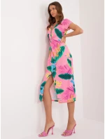 Sukienka DHJ SK  różowy model 20095231 - FPrice