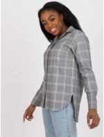 Košeľa LK KS 508770.49P sivá