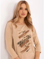 Dámska blúzka CLM BZ 0052.37 beige - Calimera Dámska blúzka CLM BZ 0052.37 beige - Calimera